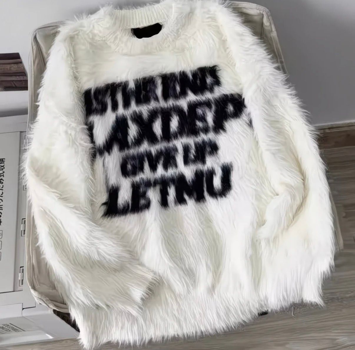 Fuzzy Mohair Sweater