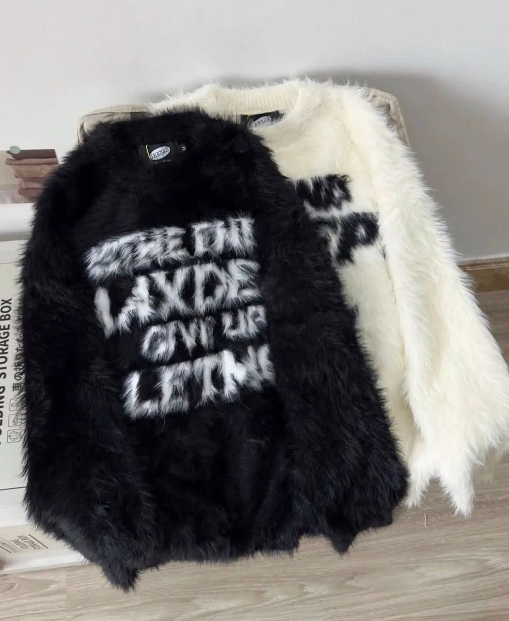 Fuzzy Mohair Sweater 2