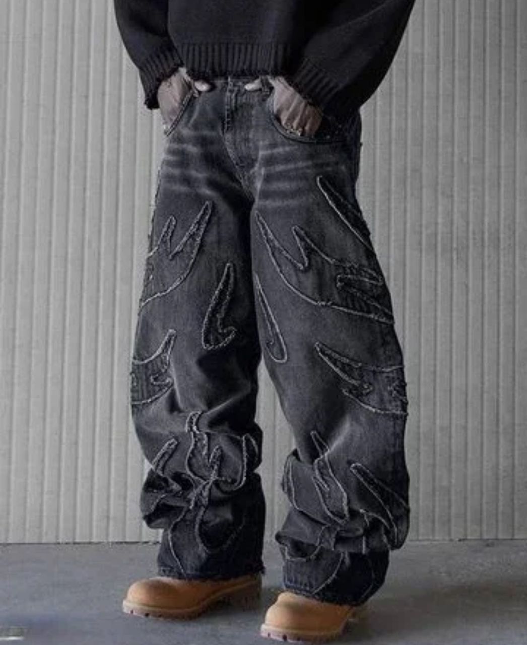 Distressed Y2K Jeans 3