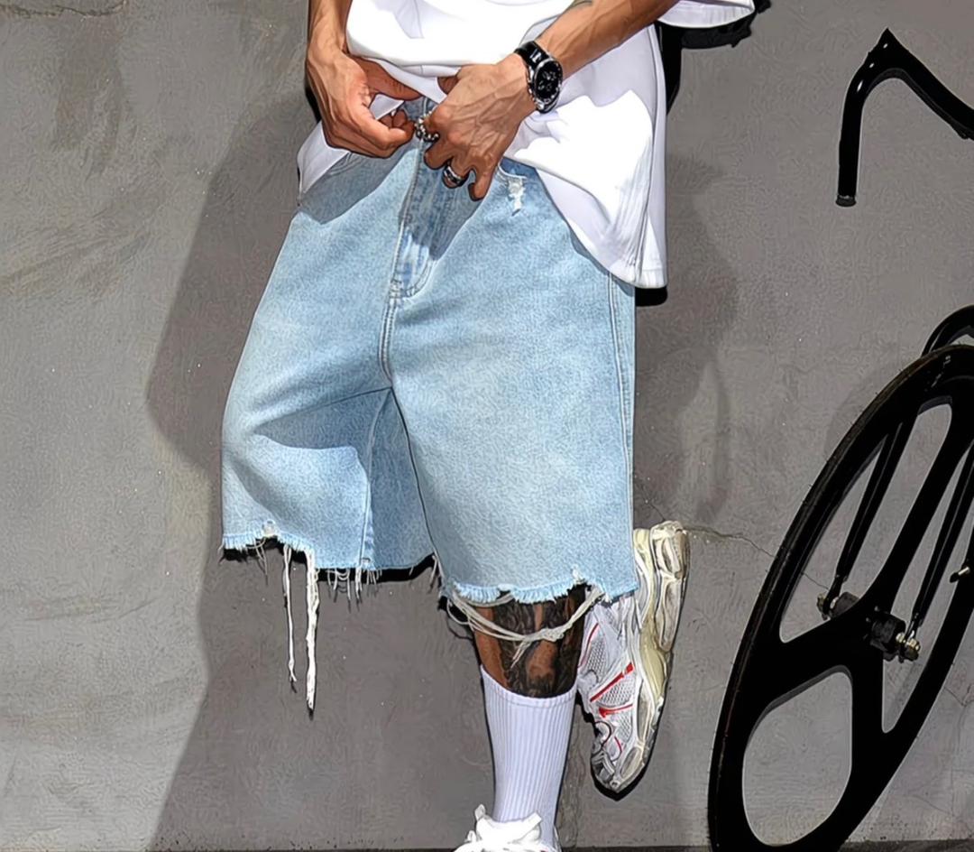 Vintage Retro 90s Washed Shorts