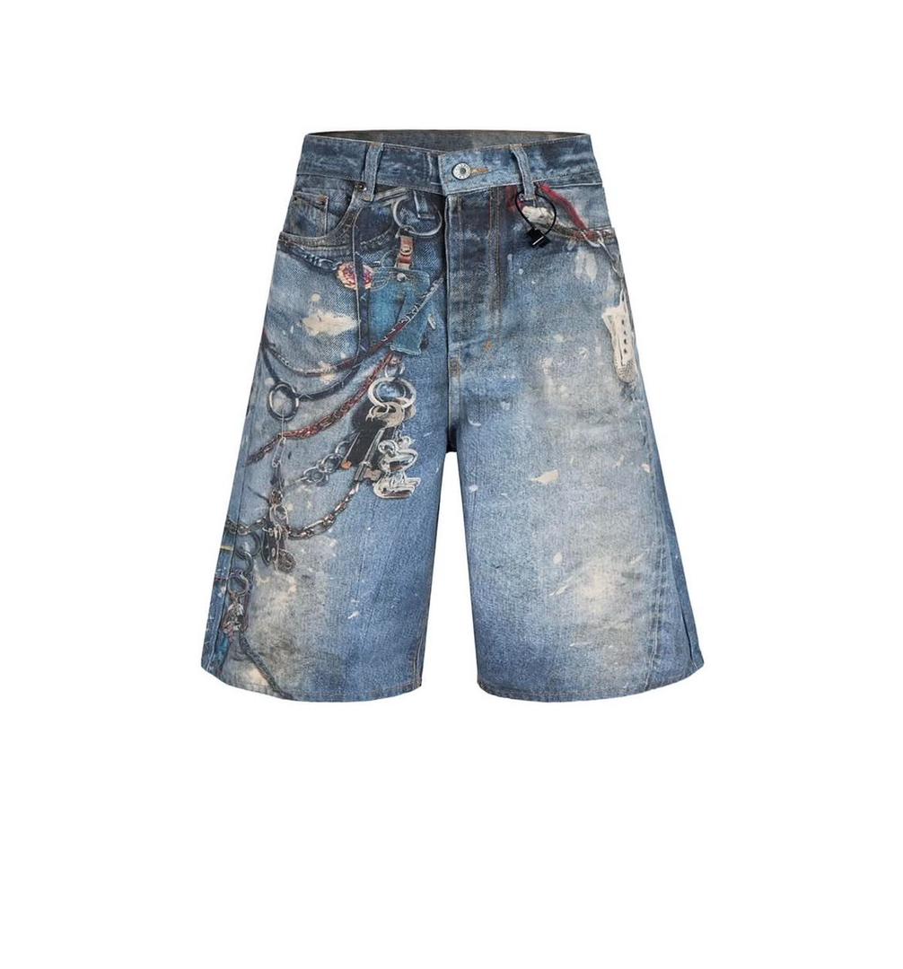 Vintage Retro 90s Washed Shorts
