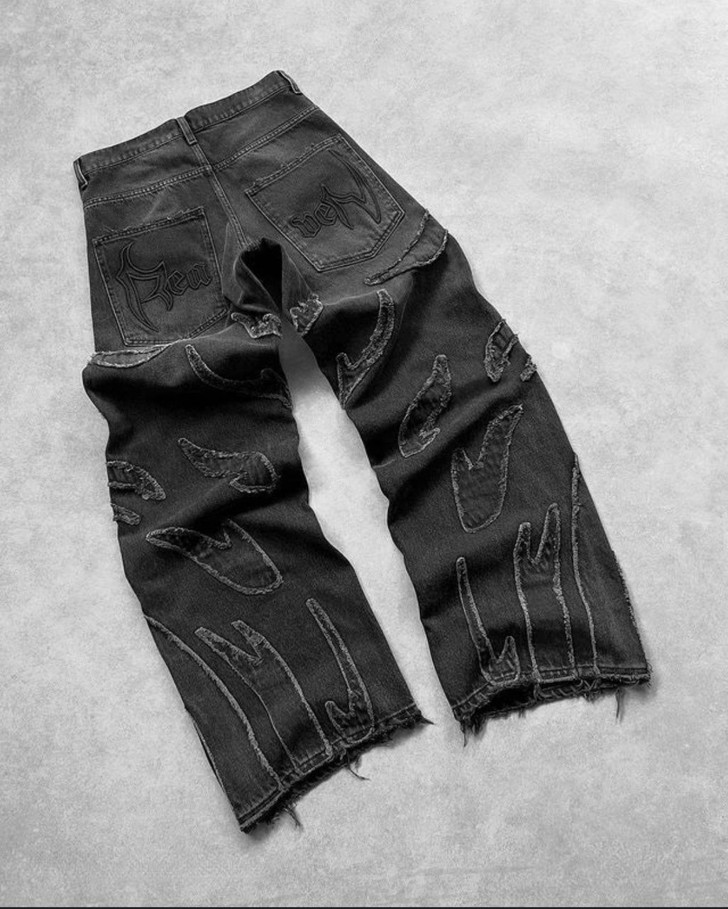 Distressed Y2K Jeans