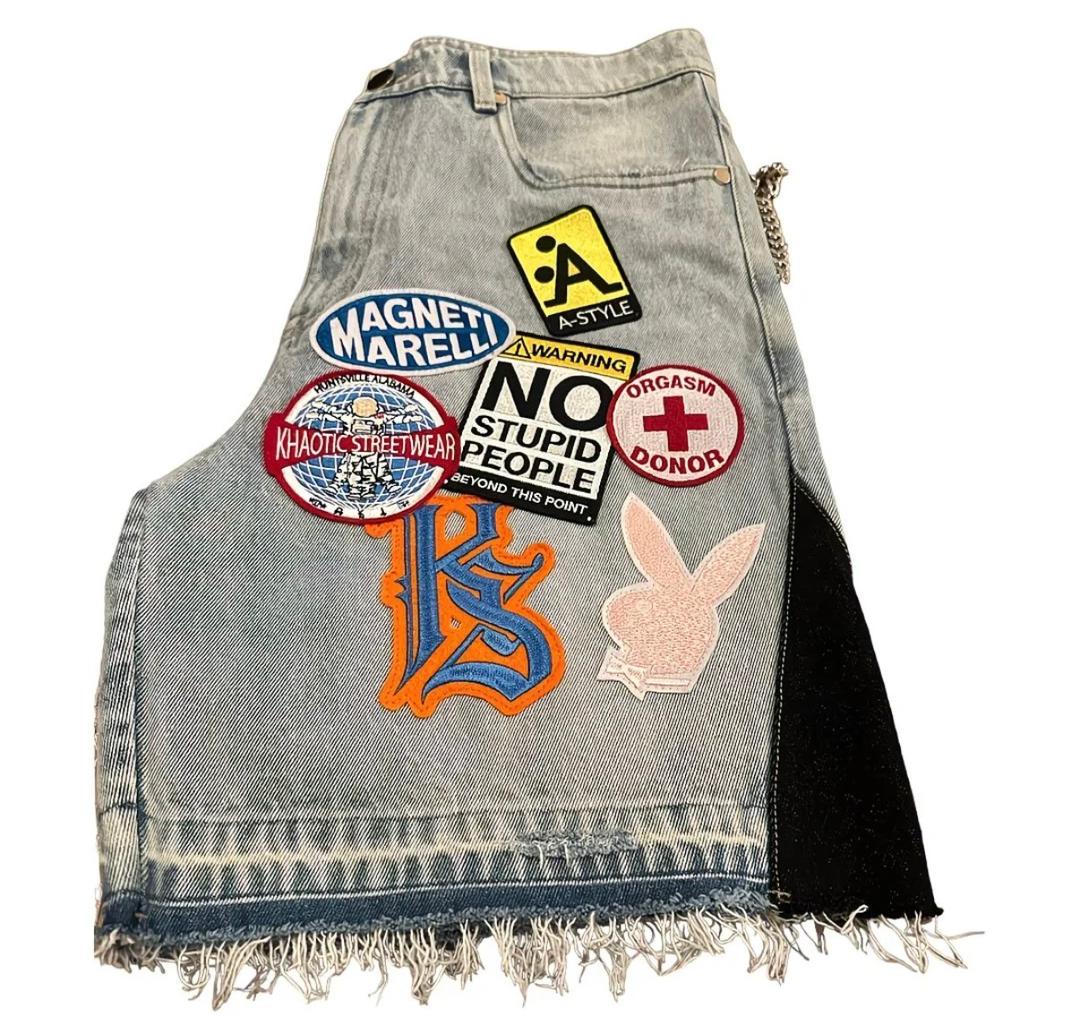 Streetwear Denim Jorts
