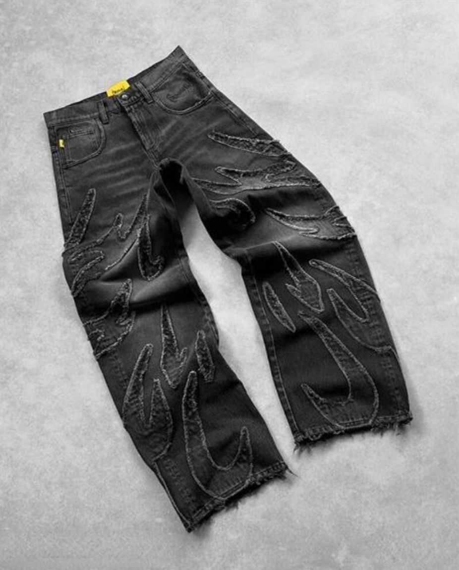Distressed Y2K Jeans 2