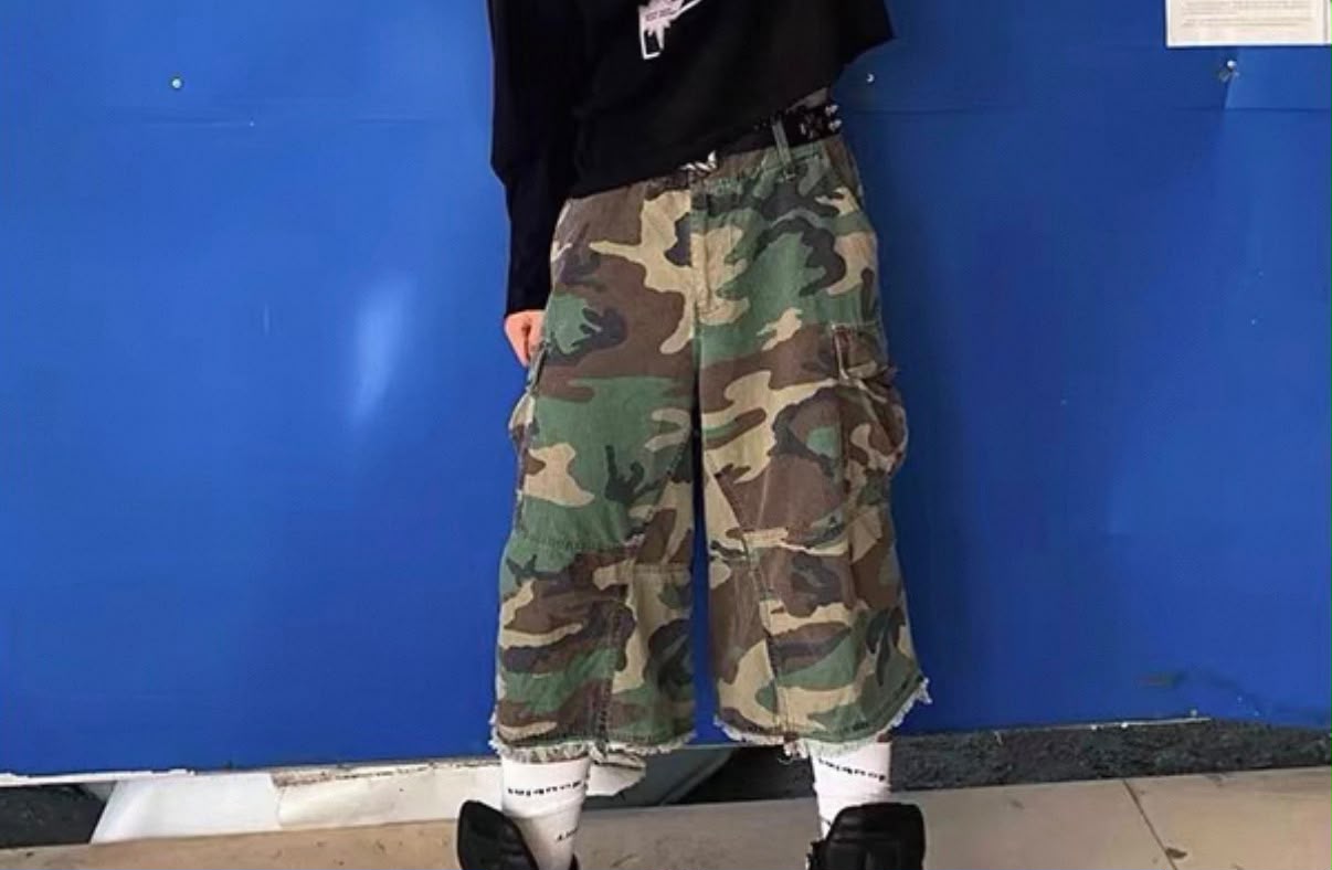 Camouflage Cargo Shorts 3