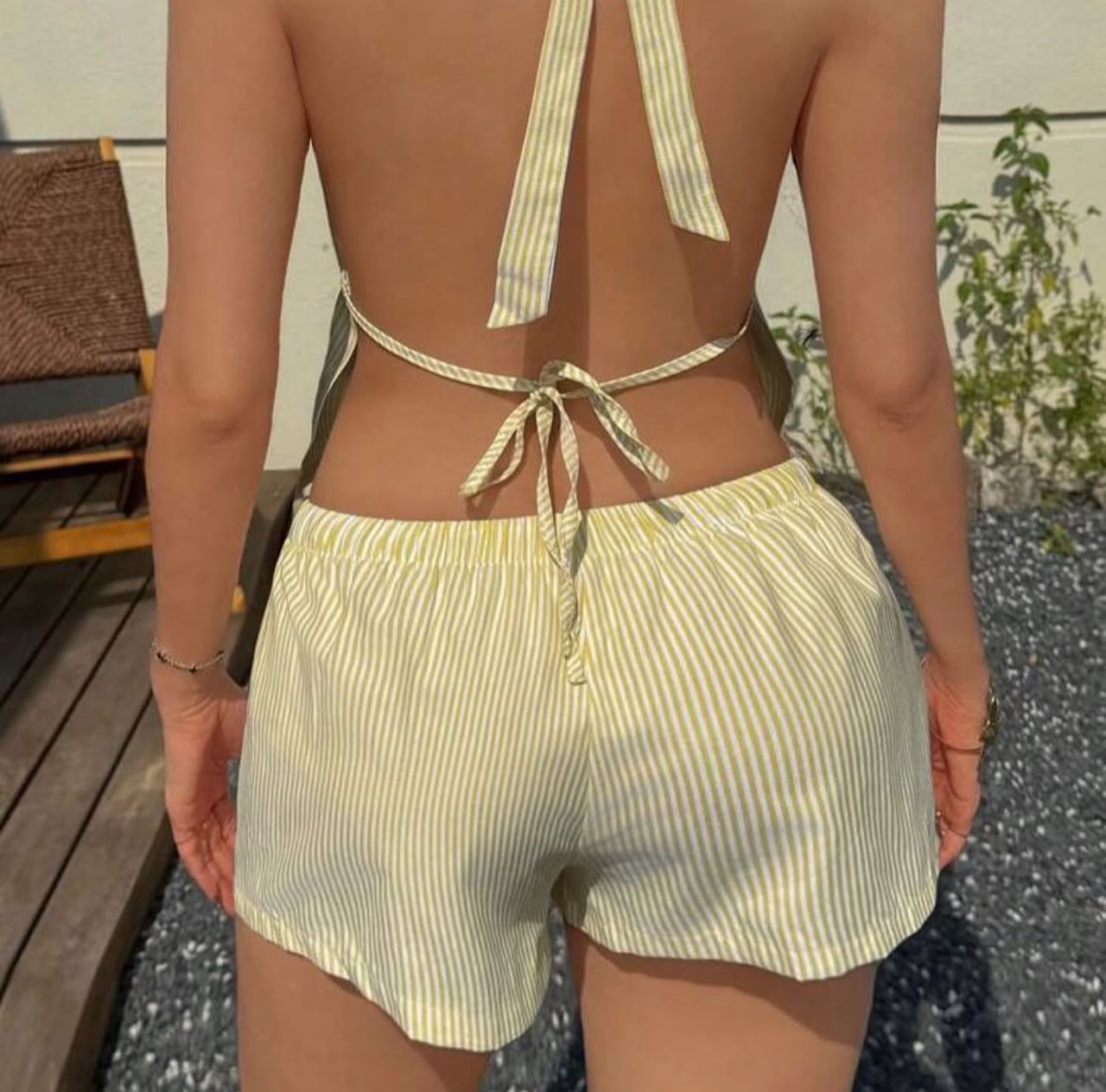 Sunnychic StripedTop and Horts