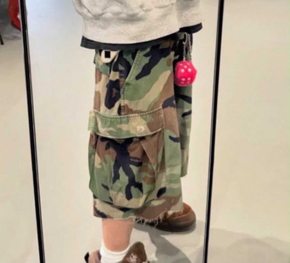Camouflage Cargo Shorts 4