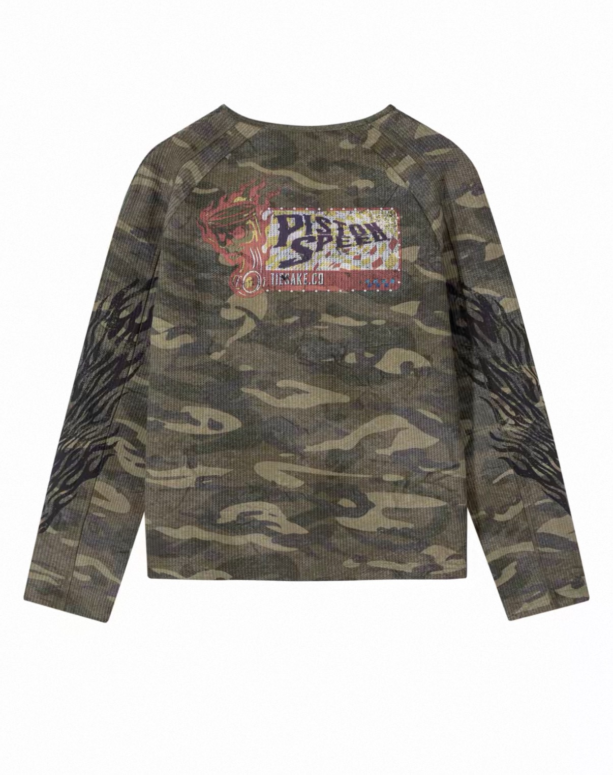 Vision Street Wear × The Skate Co. Camouflage Long Sleeve 5