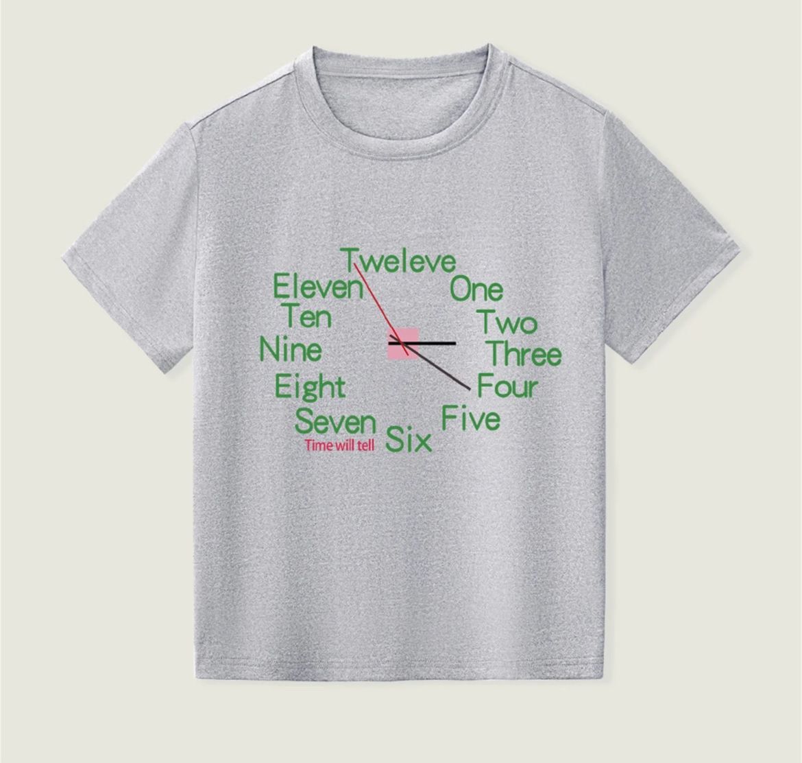 Time Will Tell T-Shirt 3