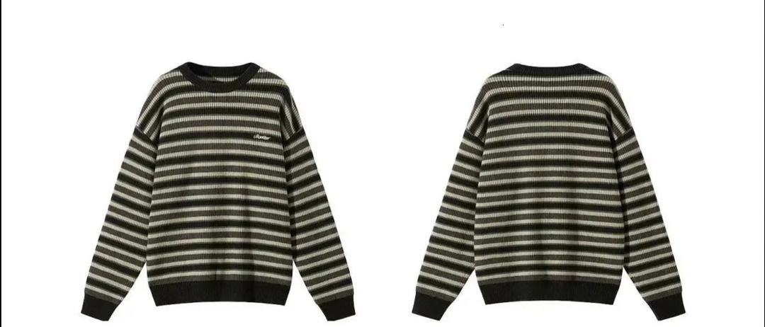 Striped Crewneck Sweater 5
