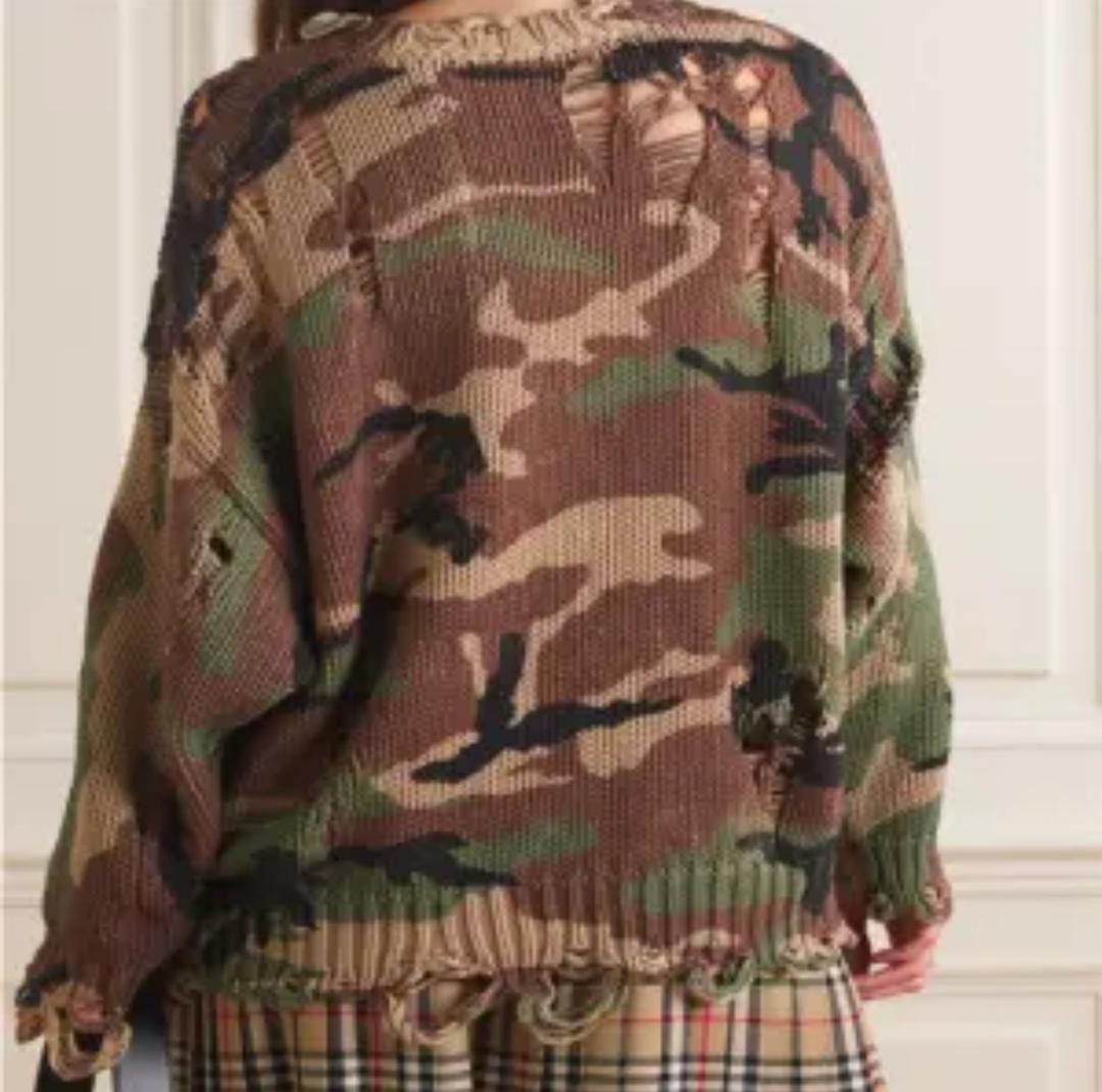 Camo Sweater